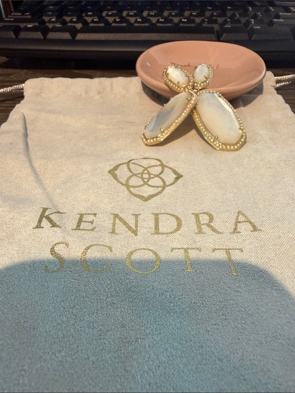KENDRA SCOTT Beaded Elle Statement Earrings